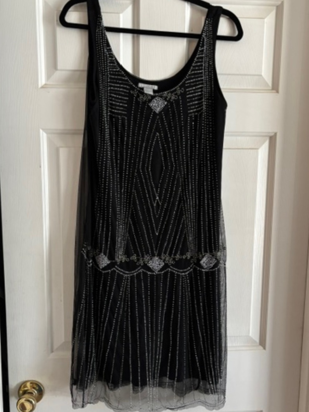 HM Beaded vintage style dress- GORGEOUS- SZ- S